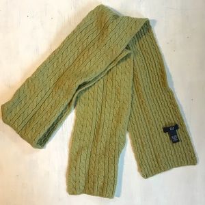 EUC GAP Lime Knitted Scarf